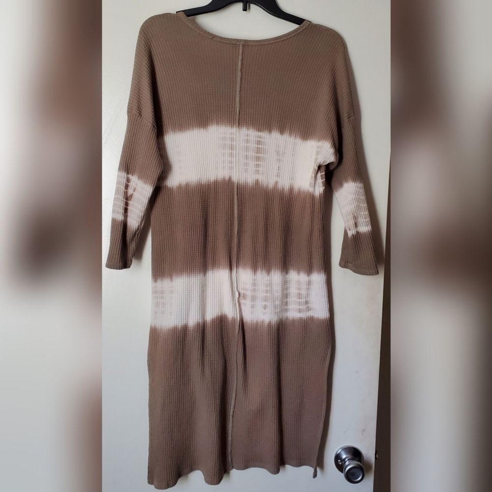 Thermal Tie Dye High Low Tunic/Dress - Picture 2 of 4